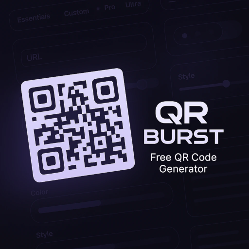 QR Burst logo